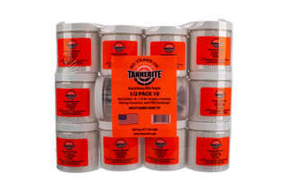 Tannerite Explosive Targets come in a pack of 10 1/2 pound containers